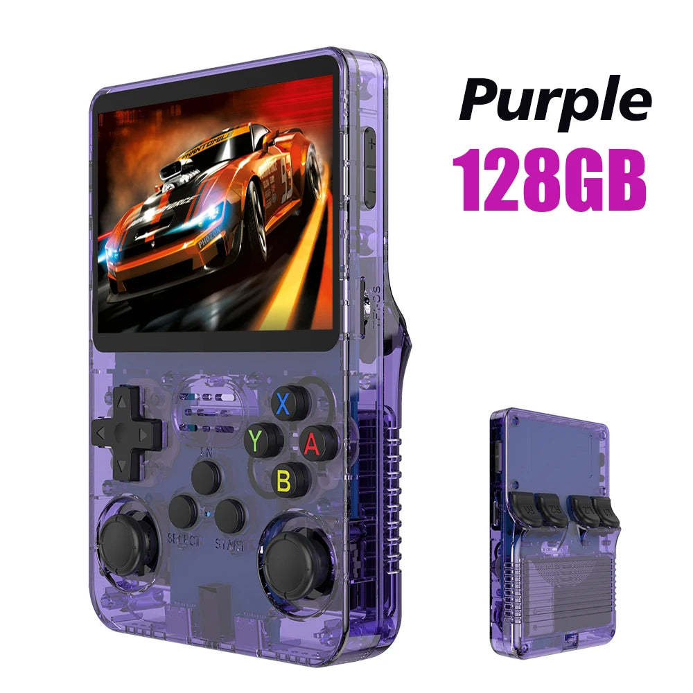 128G R36S Portable Retro Video Game Console 