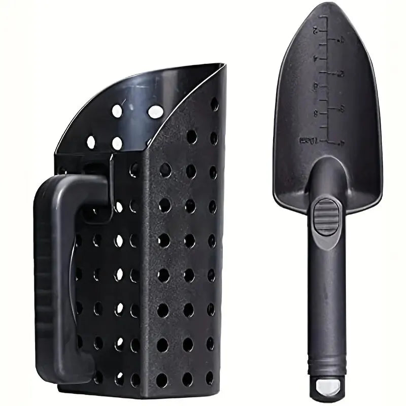 Sand Shovel and Sieve Set for Metal Detecting 
