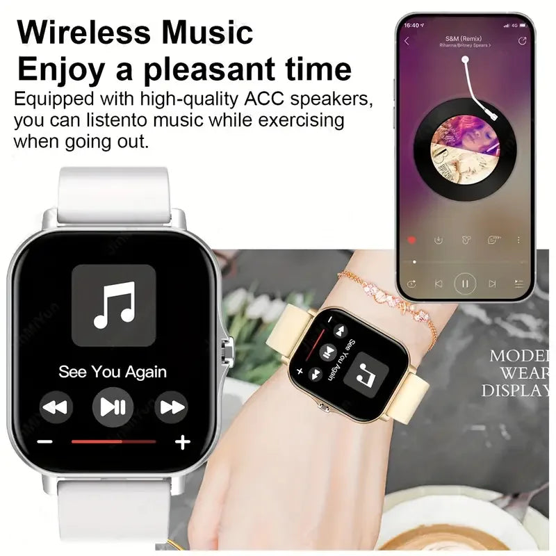 KESHUYOU Smartwatch Pro Health & Calls 