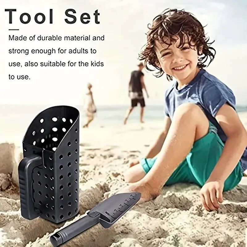 Sand Shovel and Sieve Set for Metal Detecting 