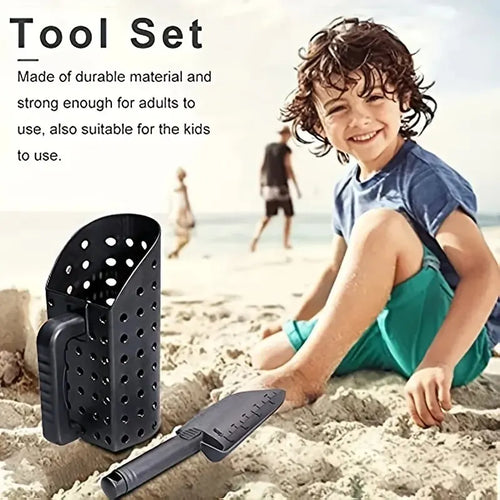 Sand Shovel and Sieve Set for Metal Detecting 