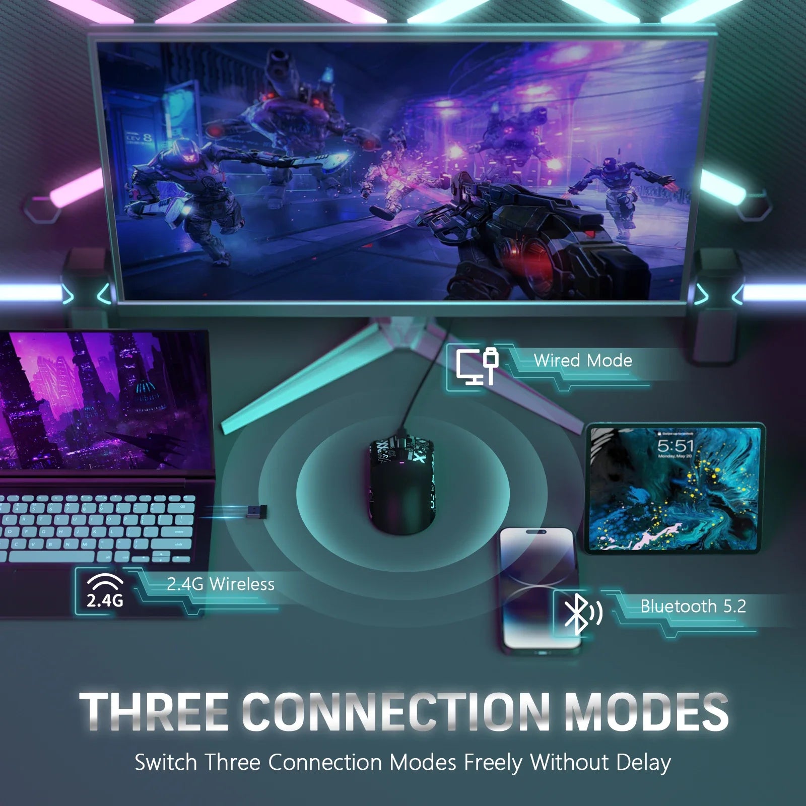 Attack Shark X11 Gaming Mouse 