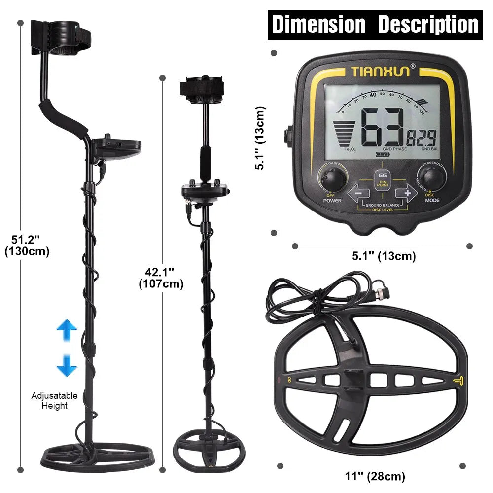 TIANXUN TX-850 Professional Metal Detector 